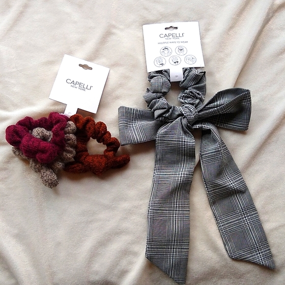 Capelli Hair Scrunchies NWT - Picture 1 of 3